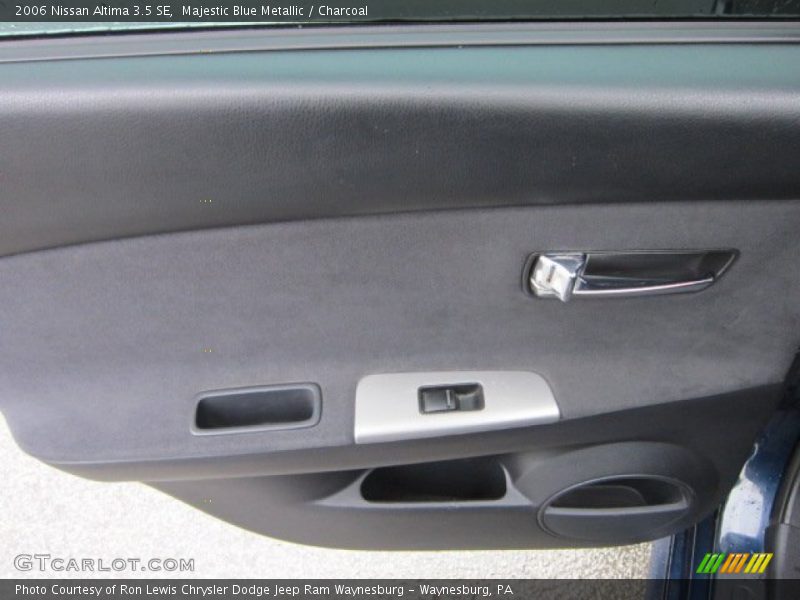 Majestic Blue Metallic / Charcoal 2006 Nissan Altima 3.5 SE