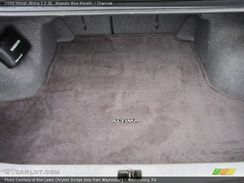 Majestic Blue Metallic / Charcoal 2006 Nissan Altima 3.5 SE