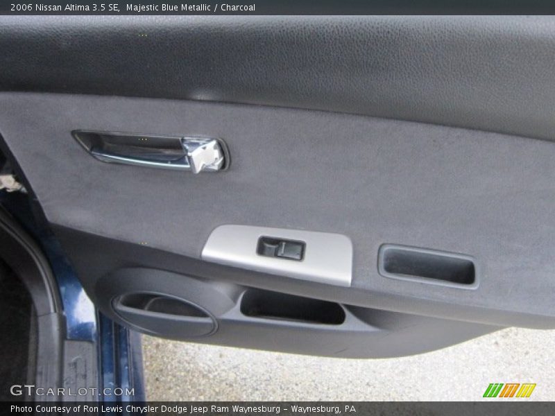 Majestic Blue Metallic / Charcoal 2006 Nissan Altima 3.5 SE