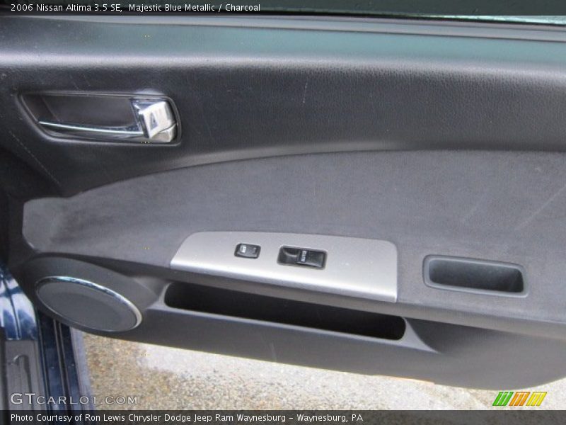 Majestic Blue Metallic / Charcoal 2006 Nissan Altima 3.5 SE