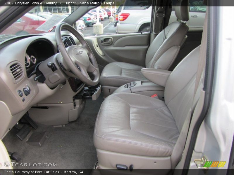  2002 Town & Country LXi Taupe Interior