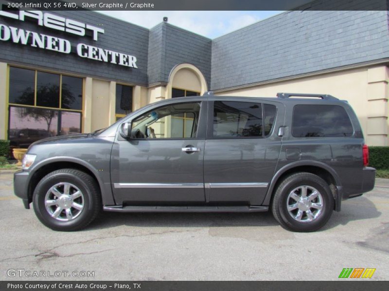 Silver Graphite / Graphite 2006 Infiniti QX 56 4WD