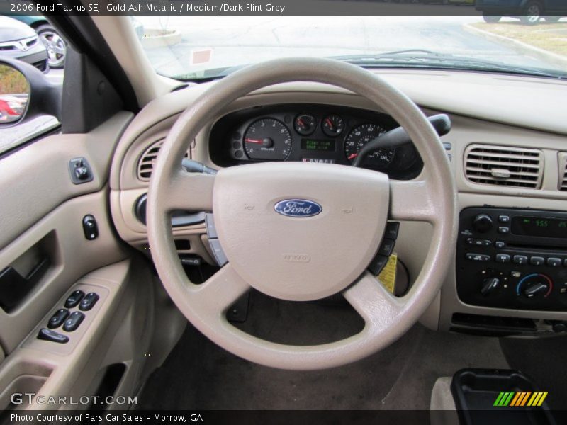 Gold Ash Metallic / Medium/Dark Flint Grey 2006 Ford Taurus SE