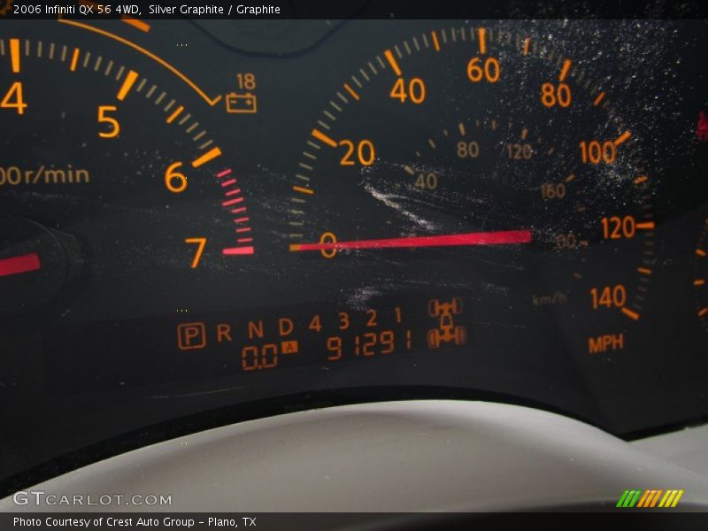 Silver Graphite / Graphite 2006 Infiniti QX 56 4WD