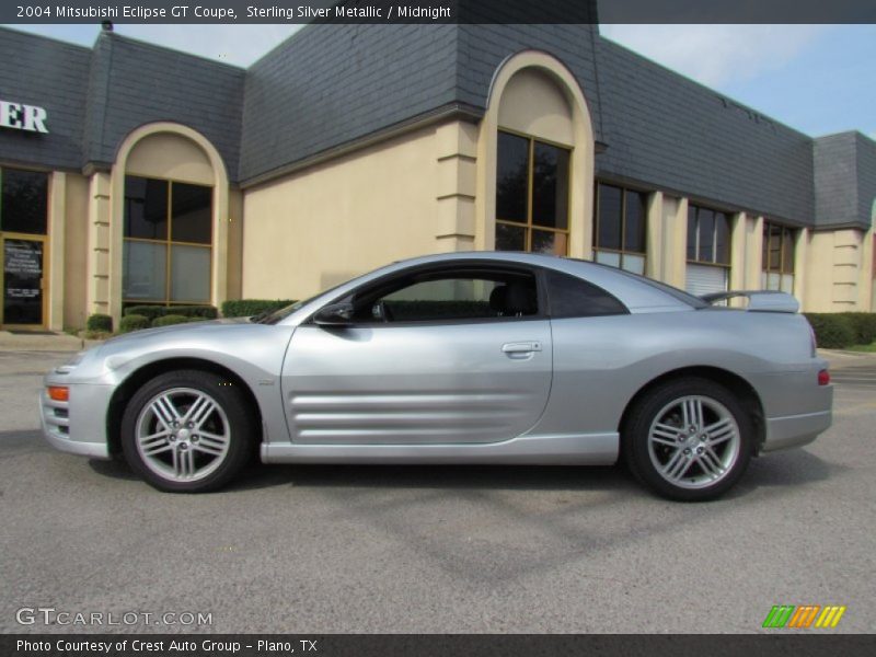 Sterling Silver Metallic / Midnight 2004 Mitsubishi Eclipse GT Coupe