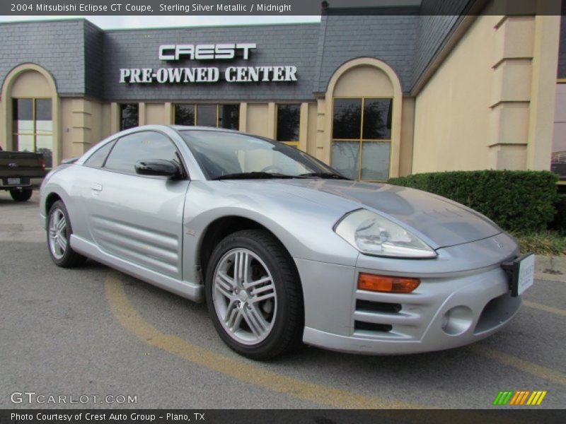 Sterling Silver Metallic / Midnight 2004 Mitsubishi Eclipse GT Coupe