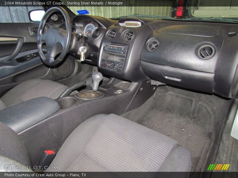 Sterling Silver Metallic / Midnight 2004 Mitsubishi Eclipse GT Coupe