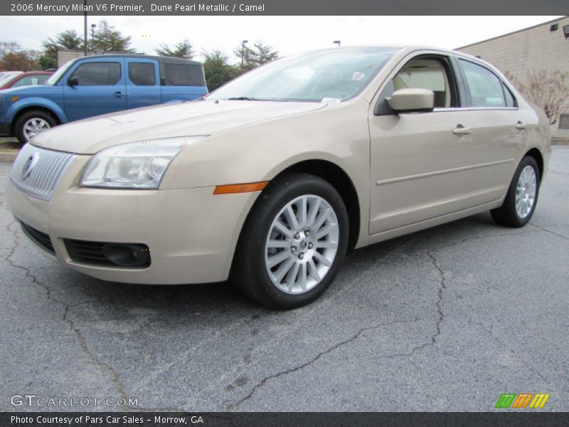 Dune Pearl Metallic / Camel 2006 Mercury Milan V6 Premier