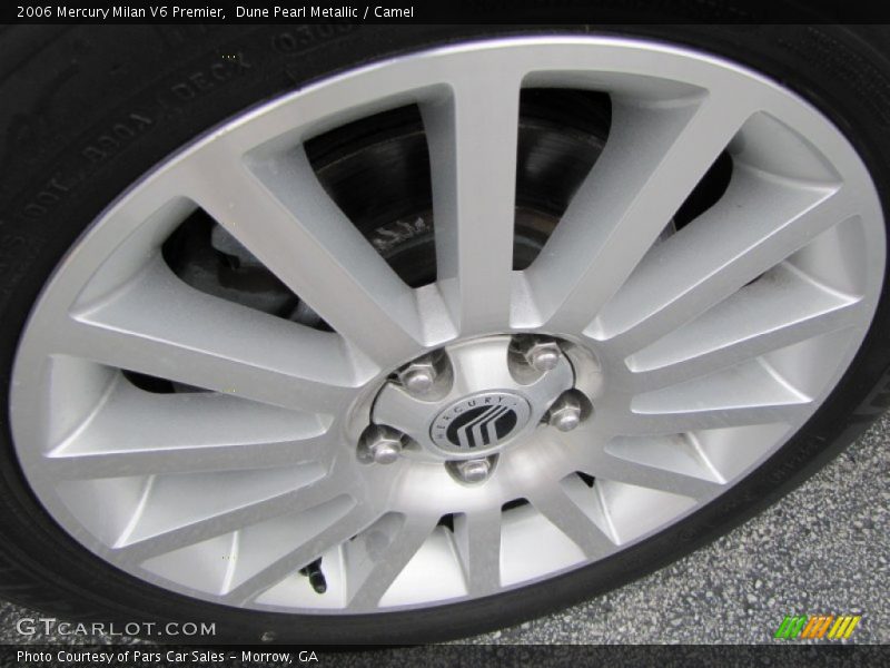 Dune Pearl Metallic / Camel 2006 Mercury Milan V6 Premier