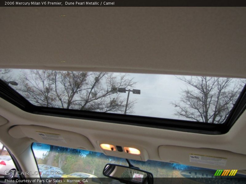 Dune Pearl Metallic / Camel 2006 Mercury Milan V6 Premier