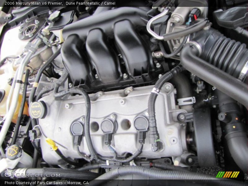 Dune Pearl Metallic / Camel 2006 Mercury Milan V6 Premier