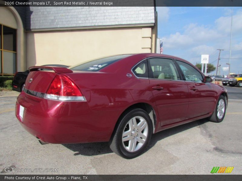 Sport Red Metallic / Neutral Beige 2006 Chevrolet Impala LT