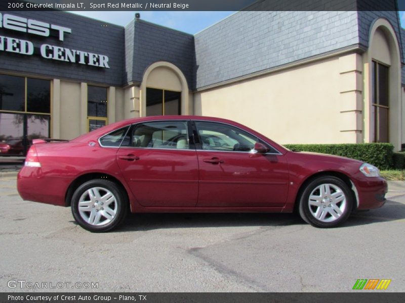 Sport Red Metallic / Neutral Beige 2006 Chevrolet Impala LT