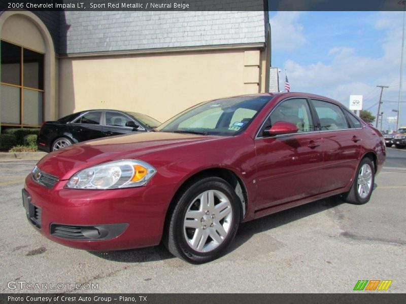 Sport Red Metallic / Neutral Beige 2006 Chevrolet Impala LT