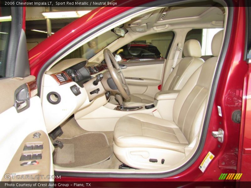 Sport Red Metallic / Neutral Beige 2006 Chevrolet Impala LT