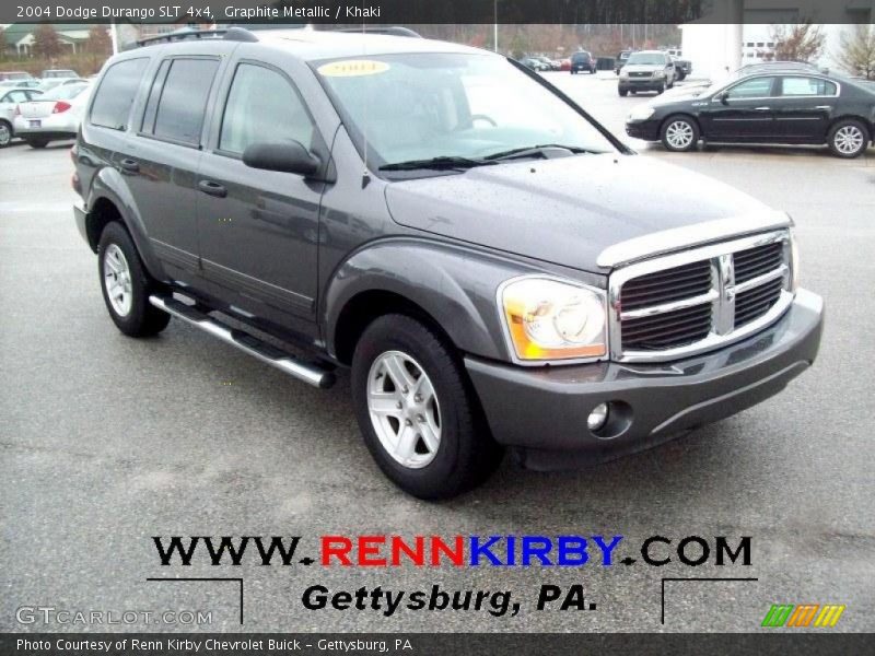 Graphite Metallic / Khaki 2004 Dodge Durango SLT 4x4