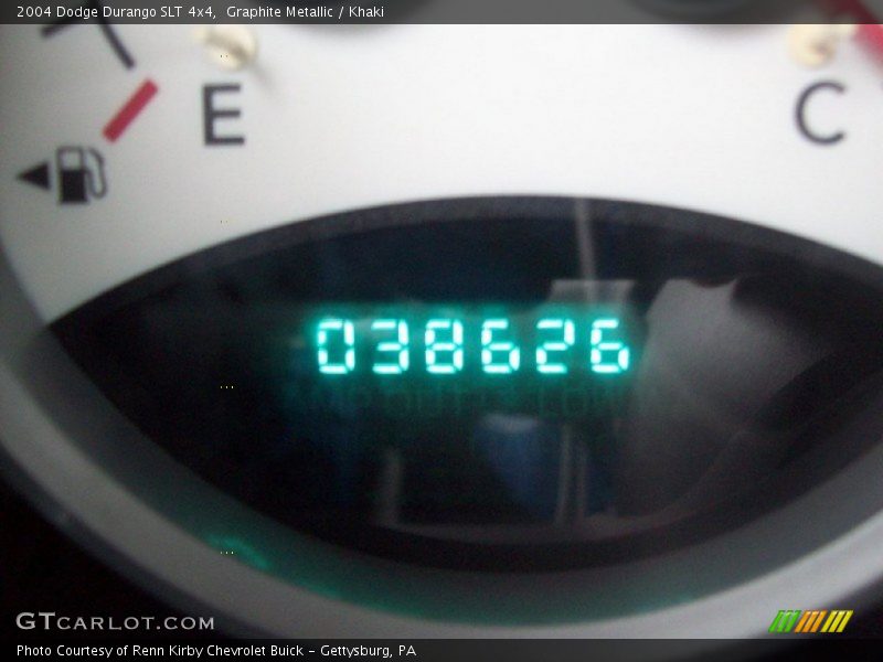 Graphite Metallic / Khaki 2004 Dodge Durango SLT 4x4