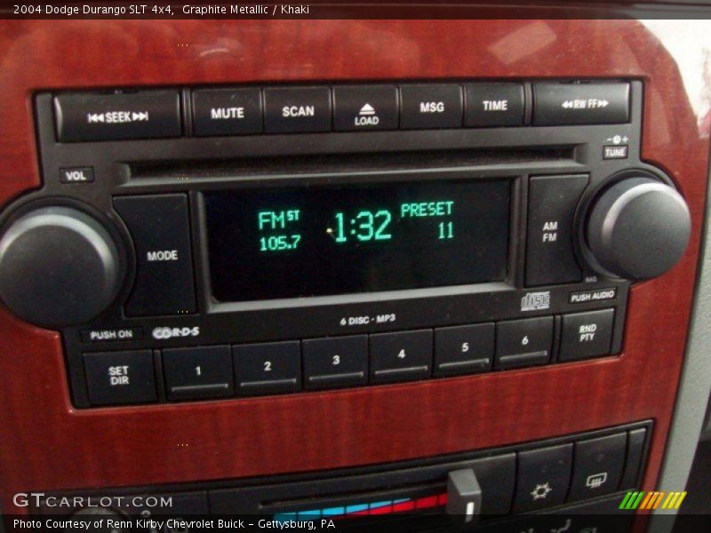 Graphite Metallic / Khaki 2004 Dodge Durango SLT 4x4