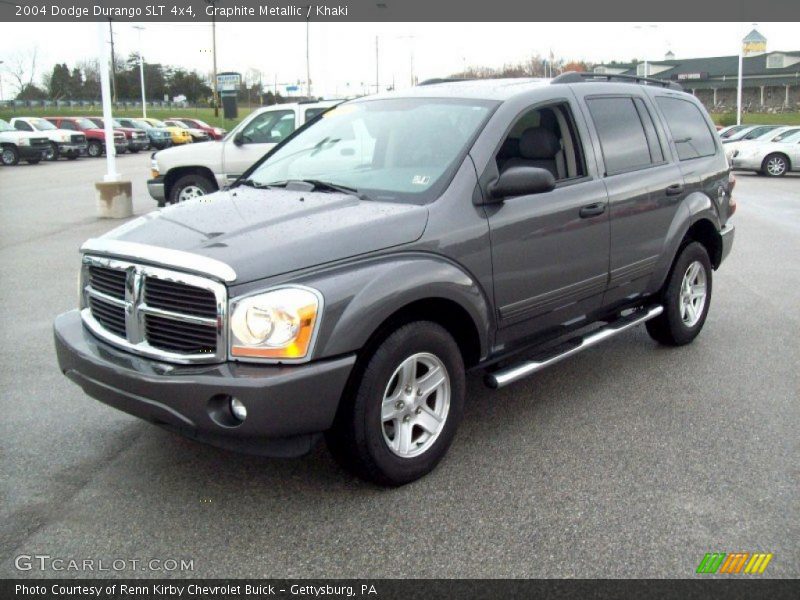 Graphite Metallic / Khaki 2004 Dodge Durango SLT 4x4
