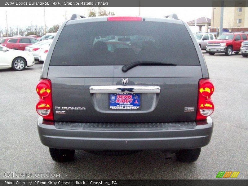 Graphite Metallic / Khaki 2004 Dodge Durango SLT 4x4