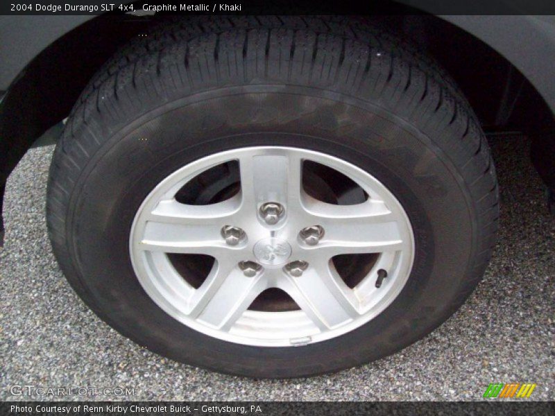 Graphite Metallic / Khaki 2004 Dodge Durango SLT 4x4