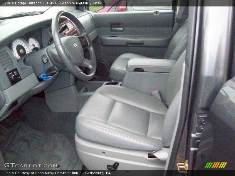 Graphite Metallic / Khaki 2004 Dodge Durango SLT 4x4