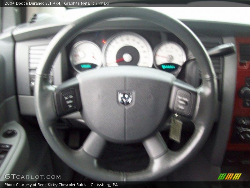 Graphite Metallic / Khaki 2004 Dodge Durango SLT 4x4
