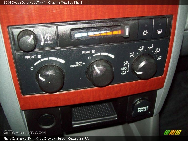 Graphite Metallic / Khaki 2004 Dodge Durango SLT 4x4