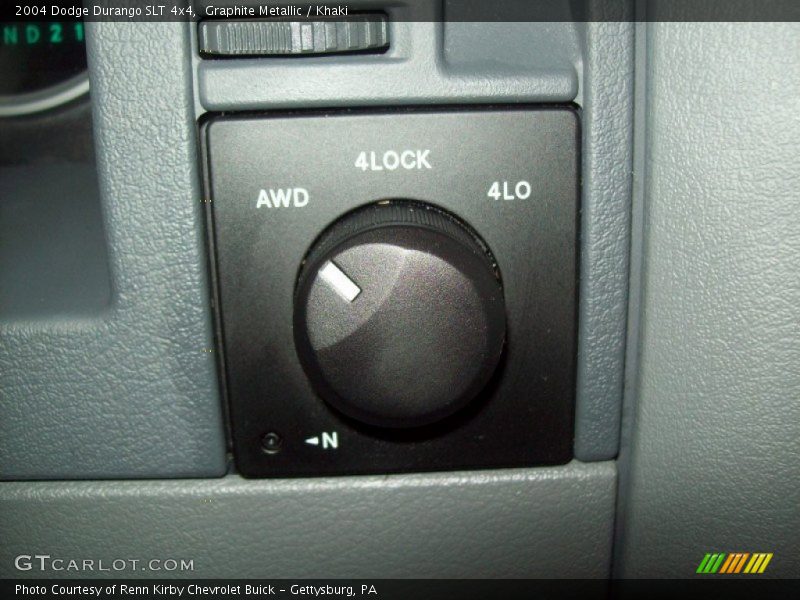 Graphite Metallic / Khaki 2004 Dodge Durango SLT 4x4