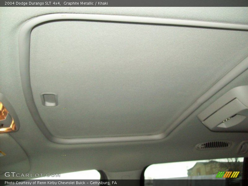 Graphite Metallic / Khaki 2004 Dodge Durango SLT 4x4