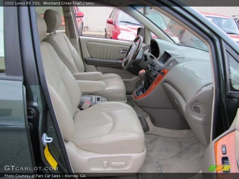 Woodland Green Pearl / Ivory 2002 Lexus RX 300