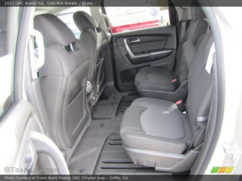 Gold Mist Metallic / Ebony 2012 GMC Acadia SLE