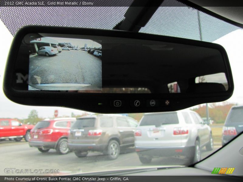 Gold Mist Metallic / Ebony 2012 GMC Acadia SLE