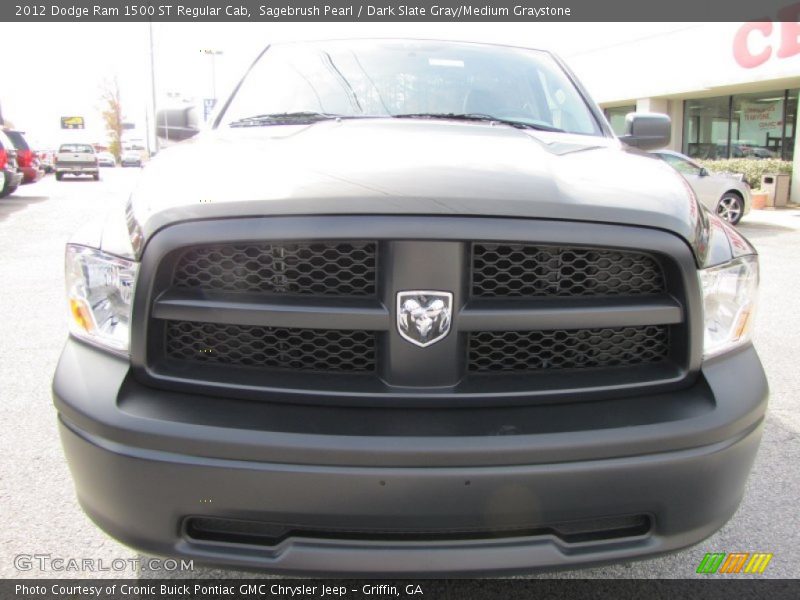 Sagebrush Pearl / Dark Slate Gray/Medium Graystone 2012 Dodge Ram 1500 ST Regular Cab