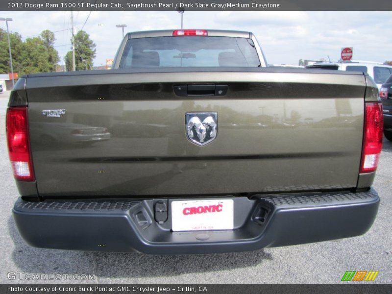 Sagebrush Pearl / Dark Slate Gray/Medium Graystone 2012 Dodge Ram 1500 ST Regular Cab