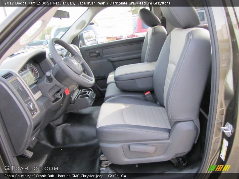  2012 Ram 1500 ST Regular Cab Dark Slate Gray/Medium Graystone Interior