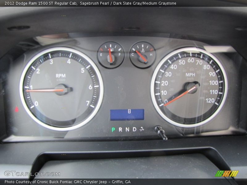  2012 Ram 1500 ST Regular Cab ST Regular Cab Gauges