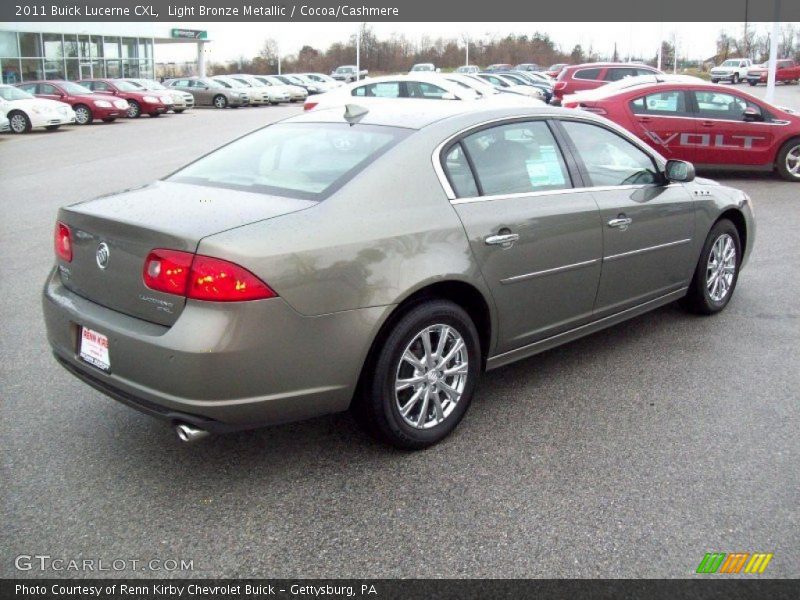 Light Bronze Metallic / Cocoa/Cashmere 2011 Buick Lucerne CXL