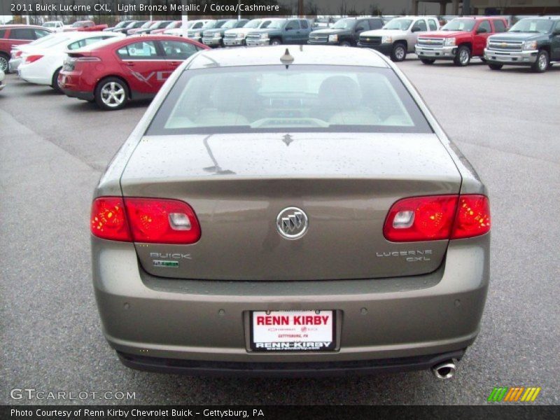 Light Bronze Metallic / Cocoa/Cashmere 2011 Buick Lucerne CXL