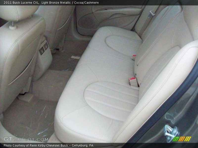 2011 Lucerne CXL Cocoa/Cashmere Interior