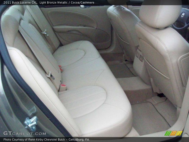 Light Bronze Metallic / Cocoa/Cashmere 2011 Buick Lucerne CXL