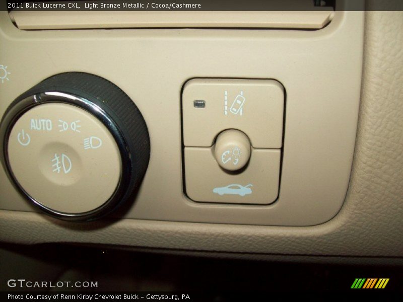 Controls of 2011 Lucerne CXL