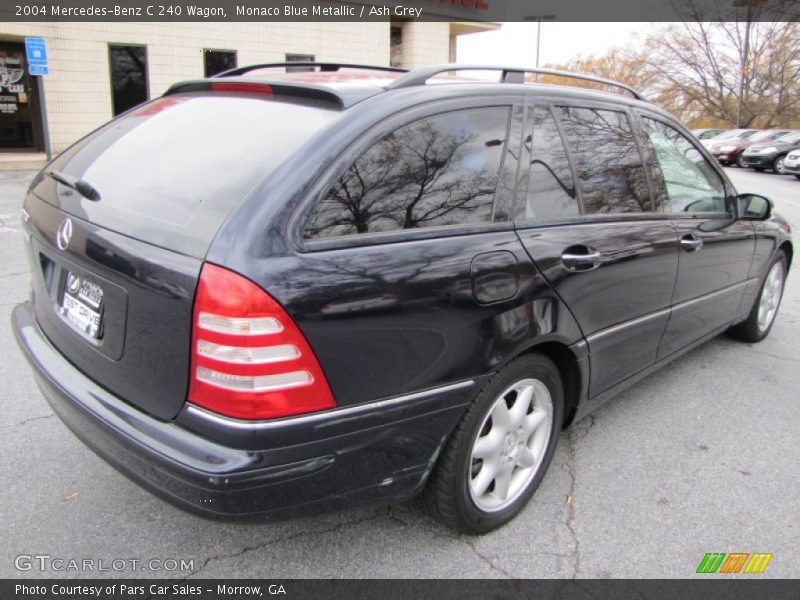 Monaco Blue Metallic / Ash Grey 2004 Mercedes-Benz C 240 Wagon