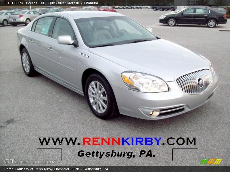 Quicksilver Metallic / Titanium 2011 Buick Lucerne CXL