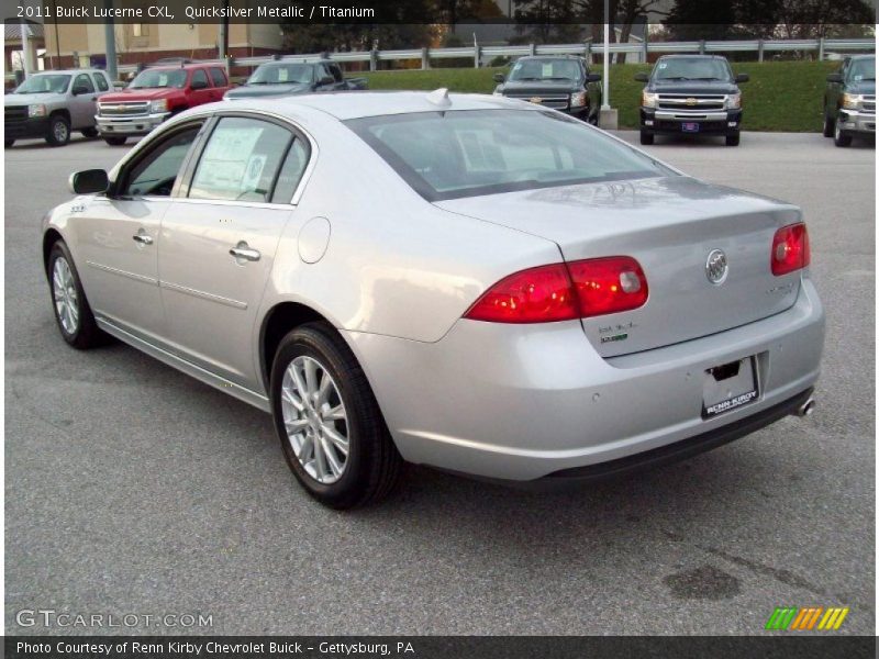 Quicksilver Metallic / Titanium 2011 Buick Lucerne CXL