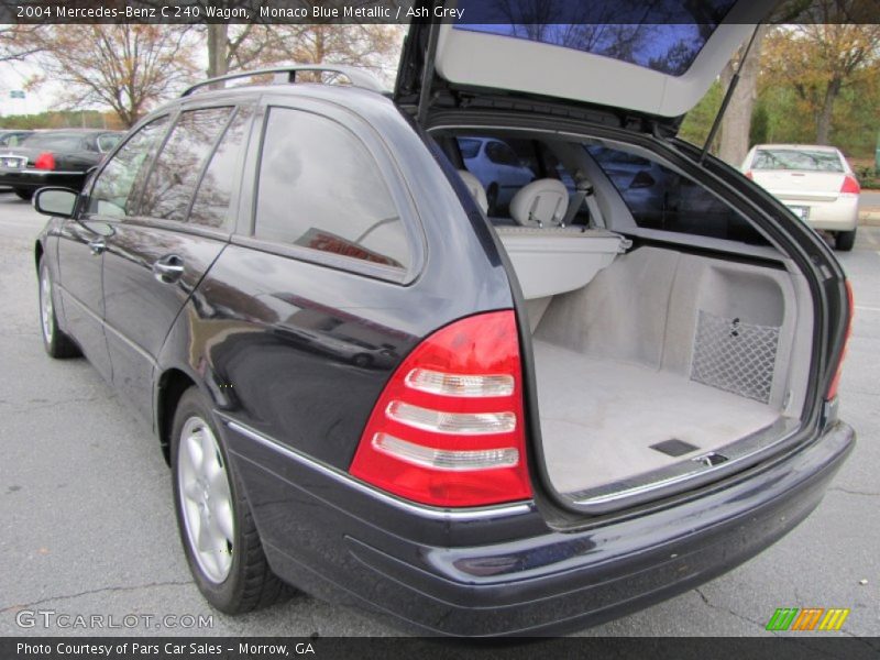 Monaco Blue Metallic / Ash Grey 2004 Mercedes-Benz C 240 Wagon