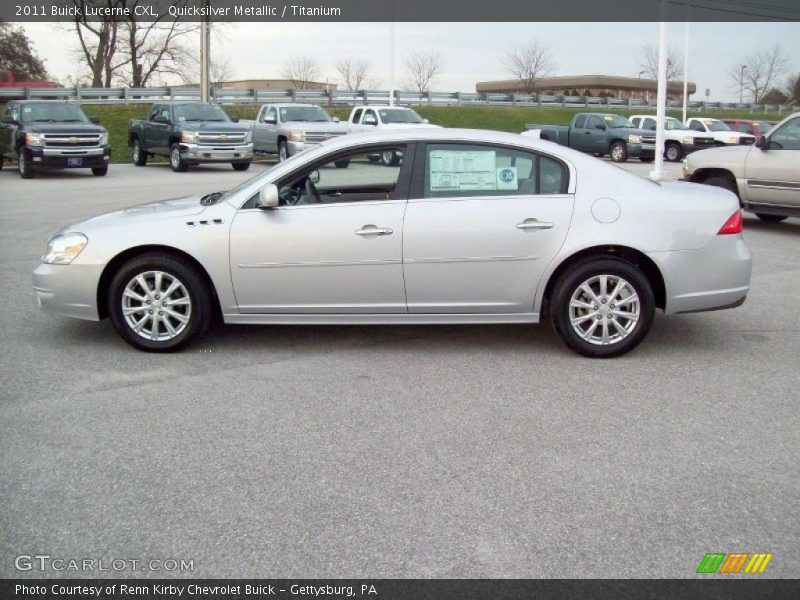 Quicksilver Metallic / Titanium 2011 Buick Lucerne CXL