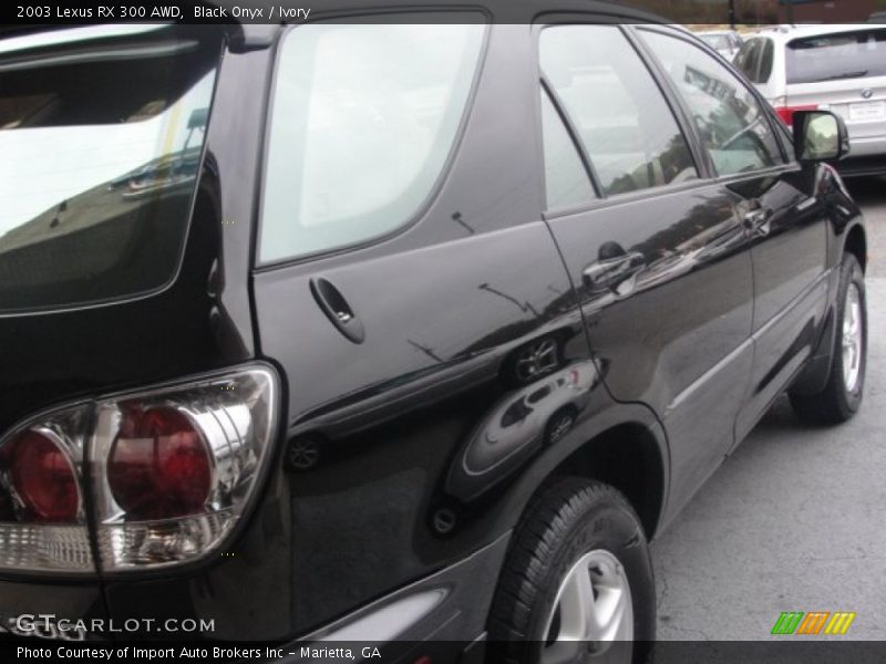 Black Onyx / Ivory 2003 Lexus RX 300 AWD