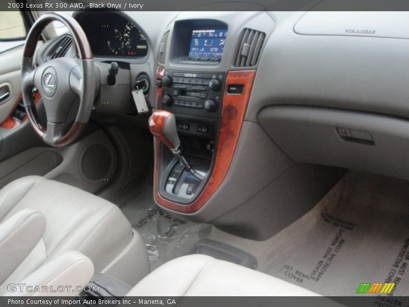 Black Onyx / Ivory 2003 Lexus RX 300 AWD