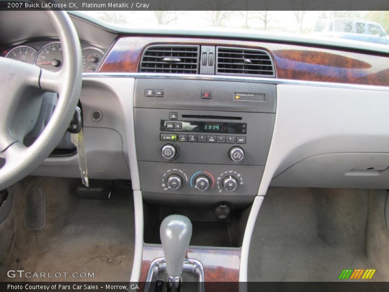 Controls of 2007 LaCrosse CX